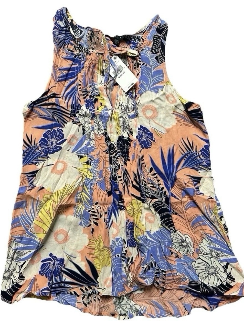 NWT Women’s Sanctuary Floral Tank Top Size XS